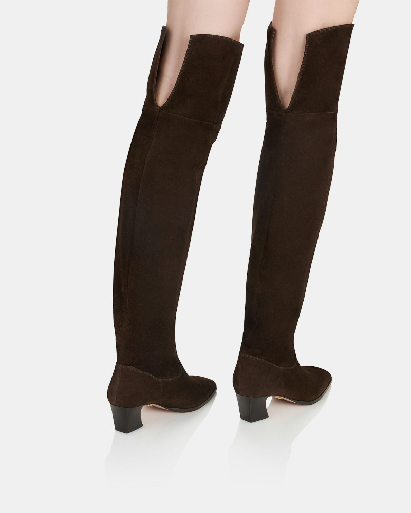 Aquazzura Nomad Otk Boot 50 In Brown