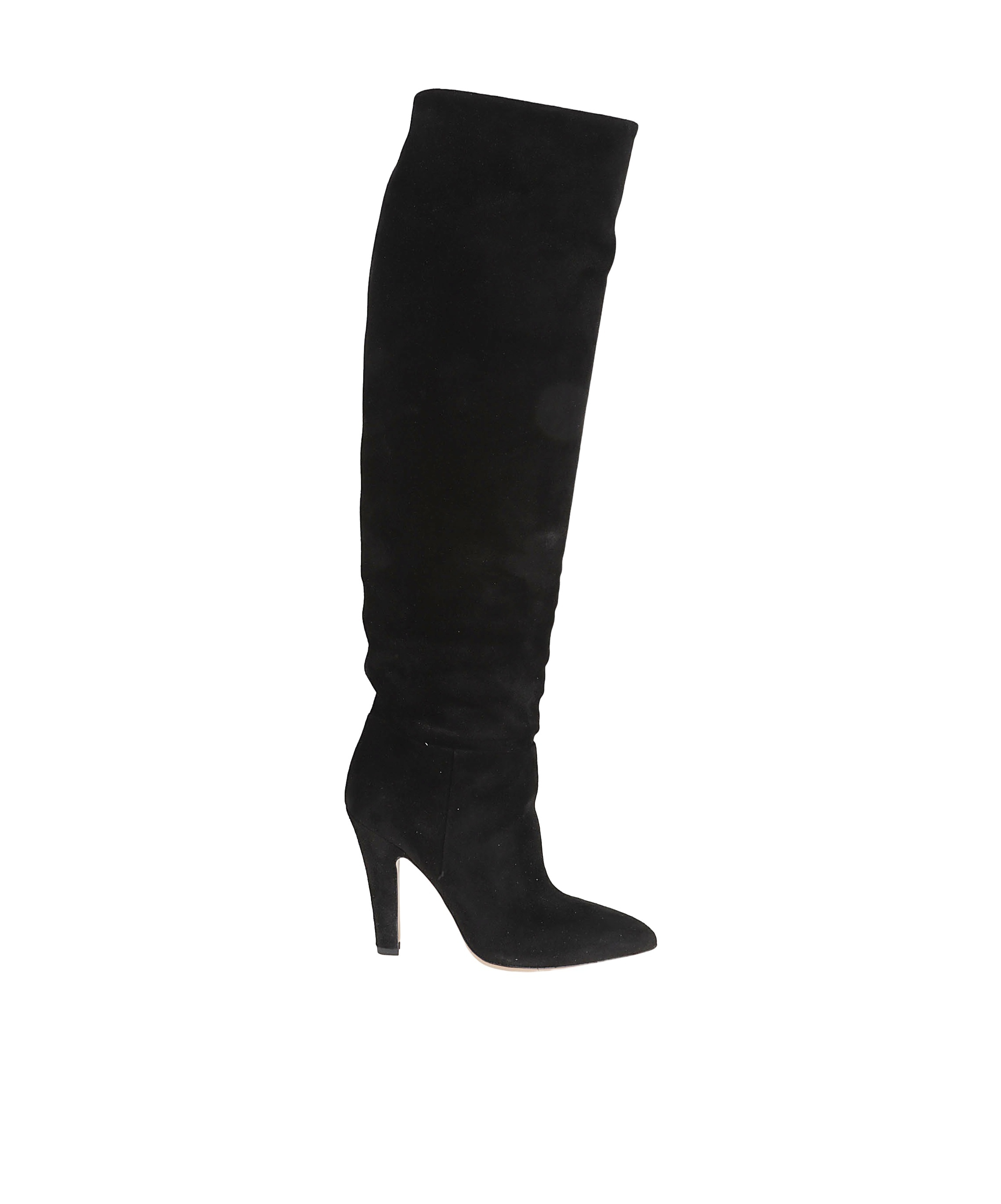 Paris Texas 100mm Leather Boots In Black