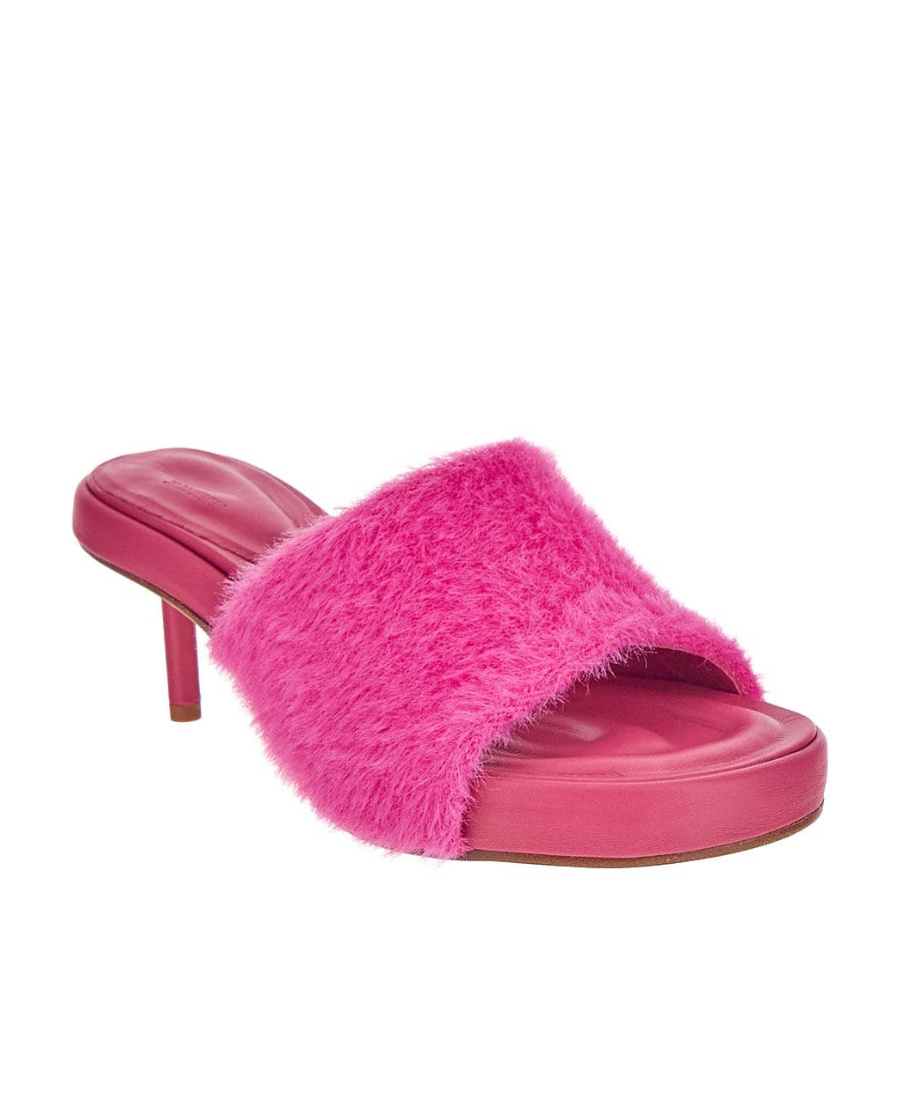 Jacquemus Argilla 55 Mules In Pink
