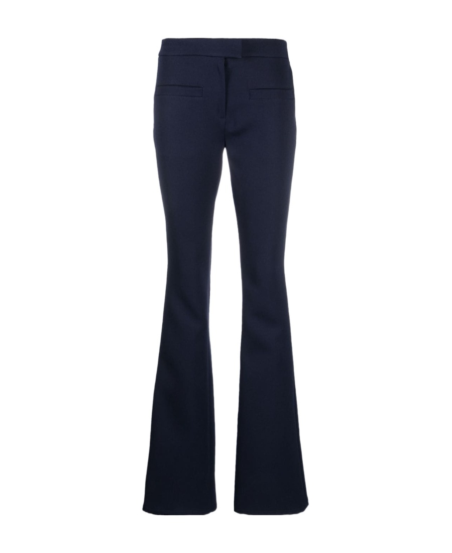 Courrèges Horn Casual Pants In Black
