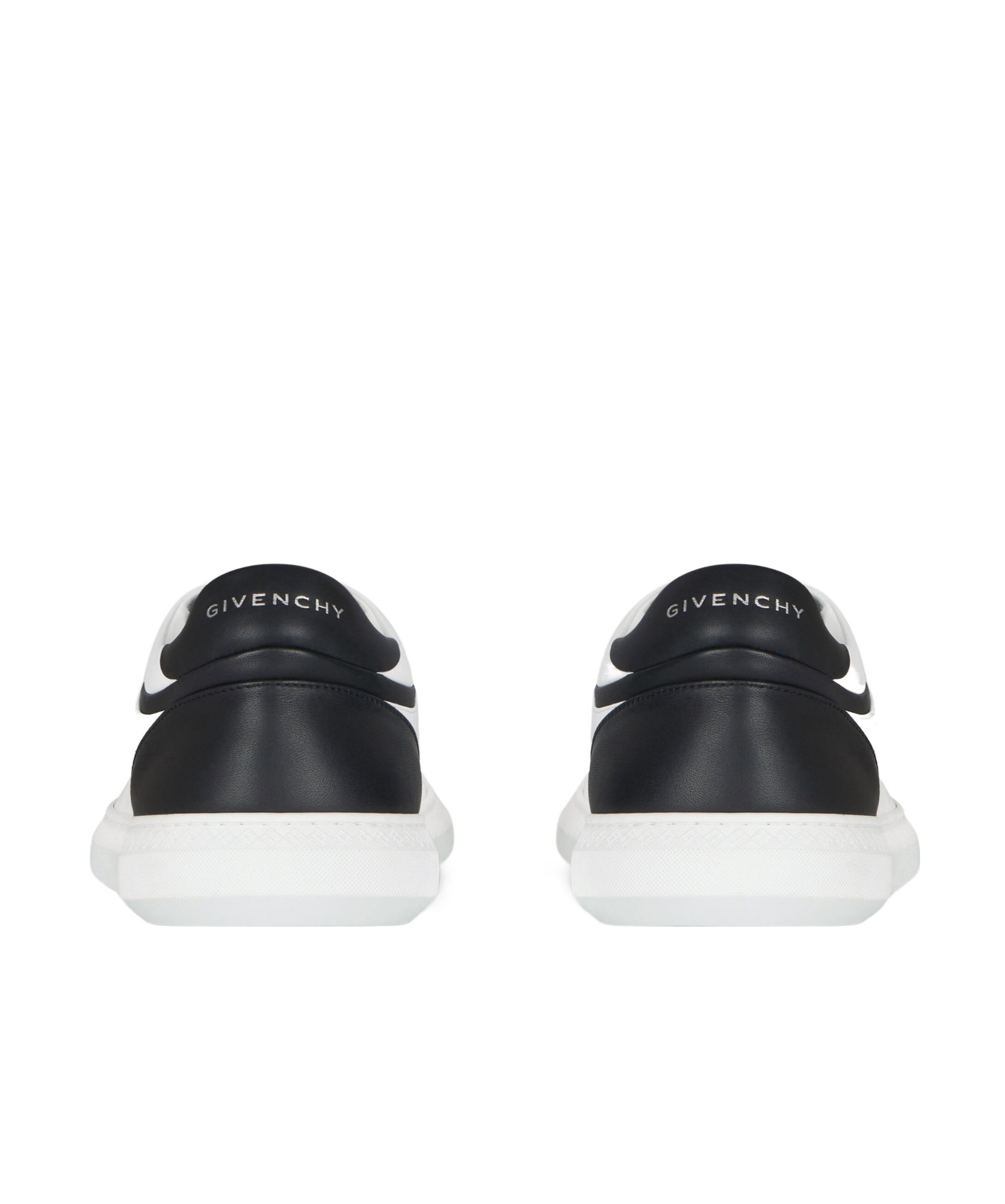 Givenchy G Set Panelled Leather Sneakers In White