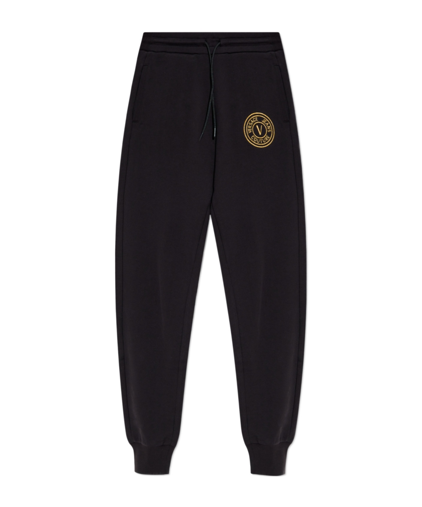 Versace Jeans Drawstring Sweatpants In Black