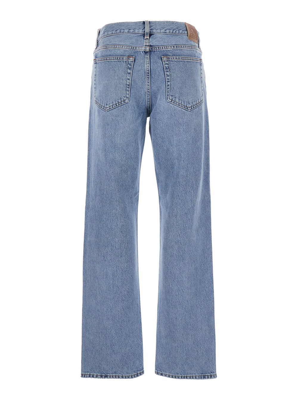 Totême Jeans With Belt Loops In Blue