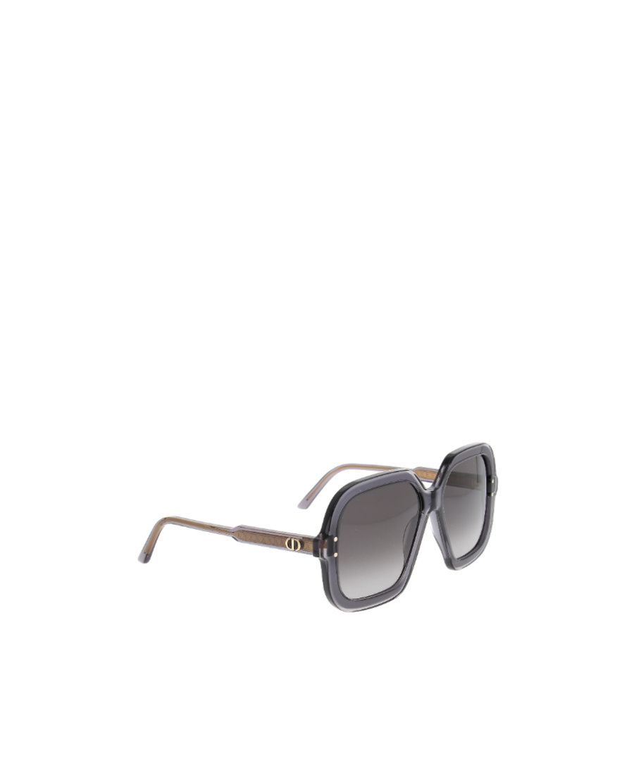 Shop Dior Logo Sunglasses In Gray