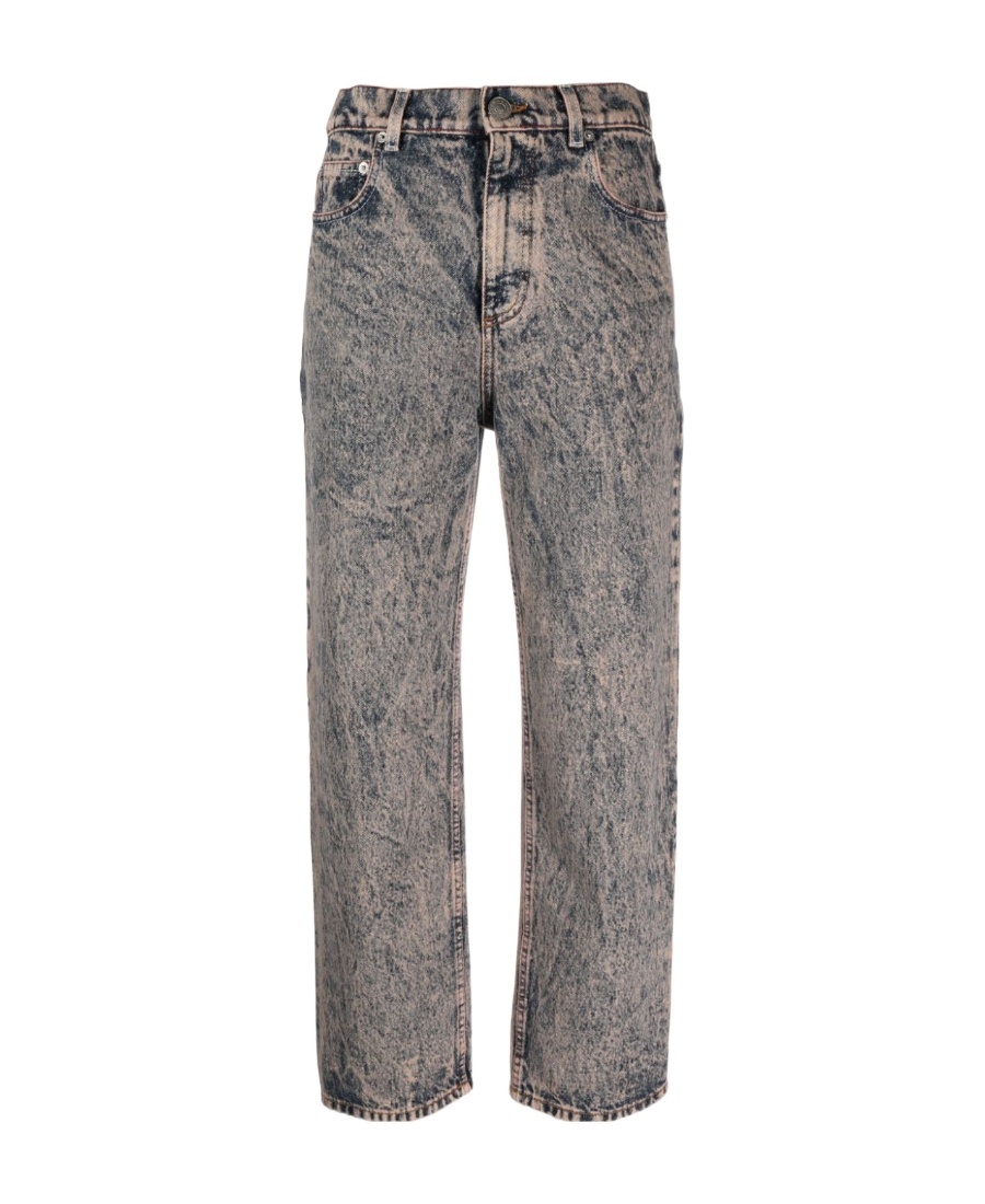 Marni Nine-cent Jeans In Gray