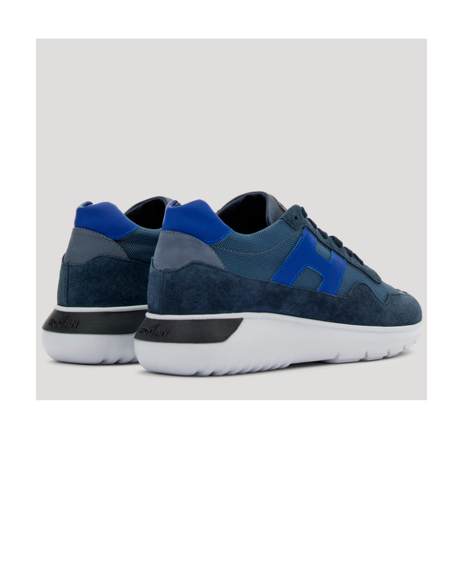 Hogan Interact.3 Low-top Sneakers In Blue