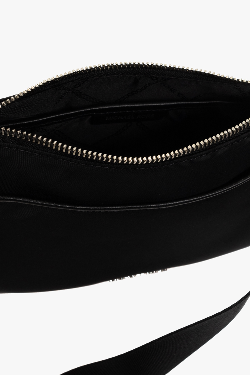 Michael Michael Kors Logo Lettering Crossbody Bag In Black