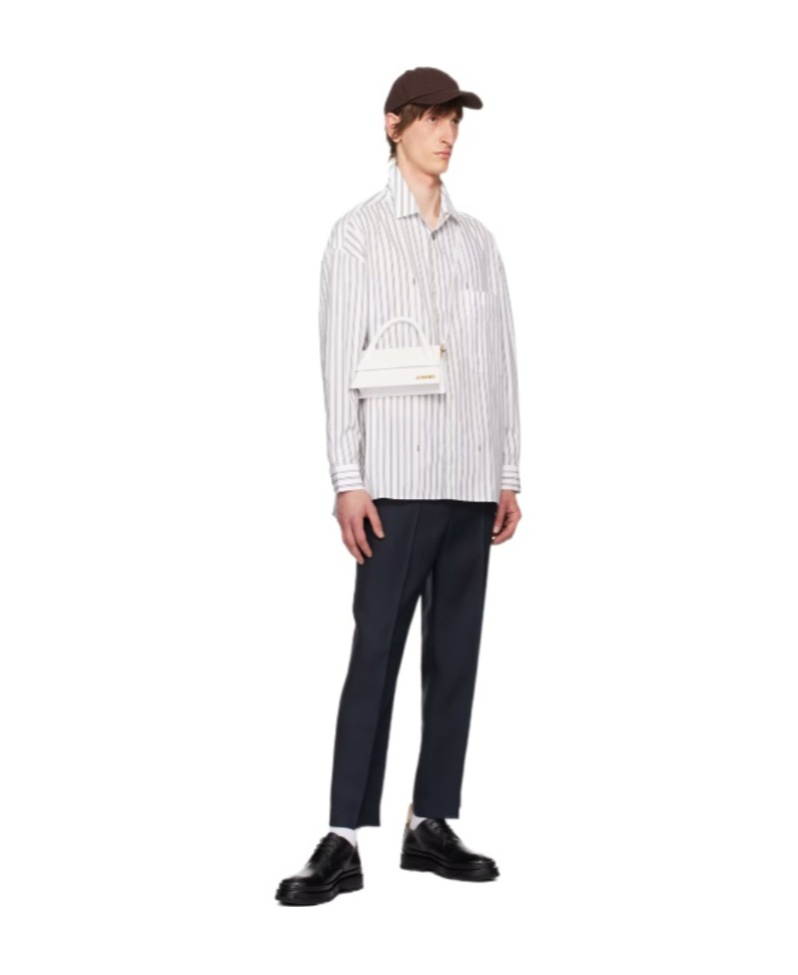 Jacquemus La Chemise Manches Longue Shirt In White
