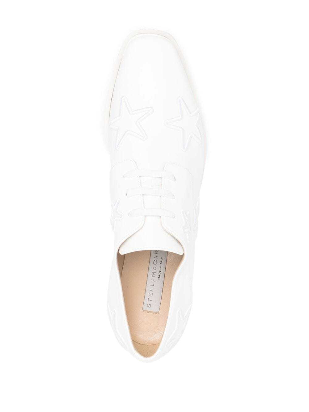 STELLA MCCARTNEY ELYSE STAR FLATFORM SNEAKERS