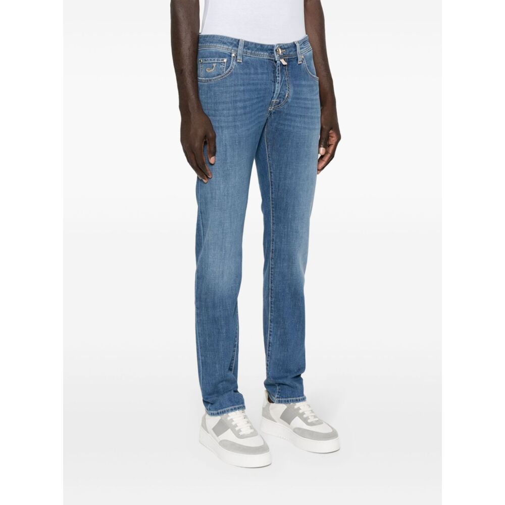 Jacob Cohen `nick` 5-pocket Slim Fit Jeans In Blue
