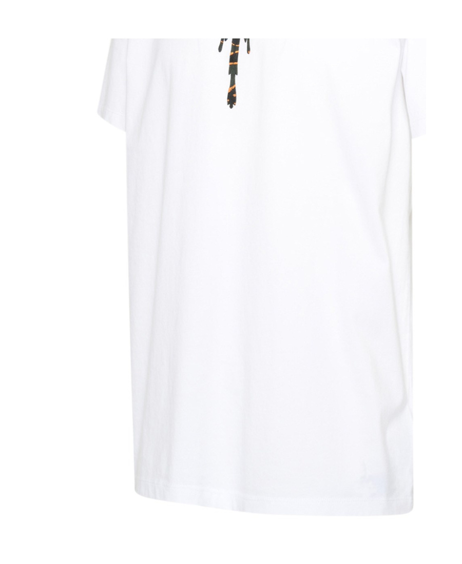 Marcelo Burlon County Of Milan Wings Camouflage-print T-shirt In Green