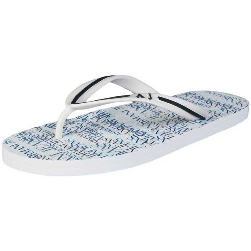 Armani Jeans Logo Details, Flip-flops. In Gray