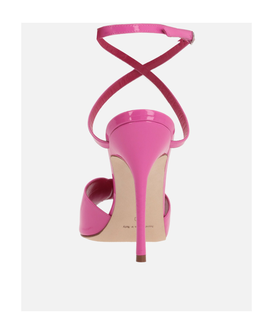 Manolo Blahnik Multicolor Calfskin Stiletto Heel Sandals In Pink