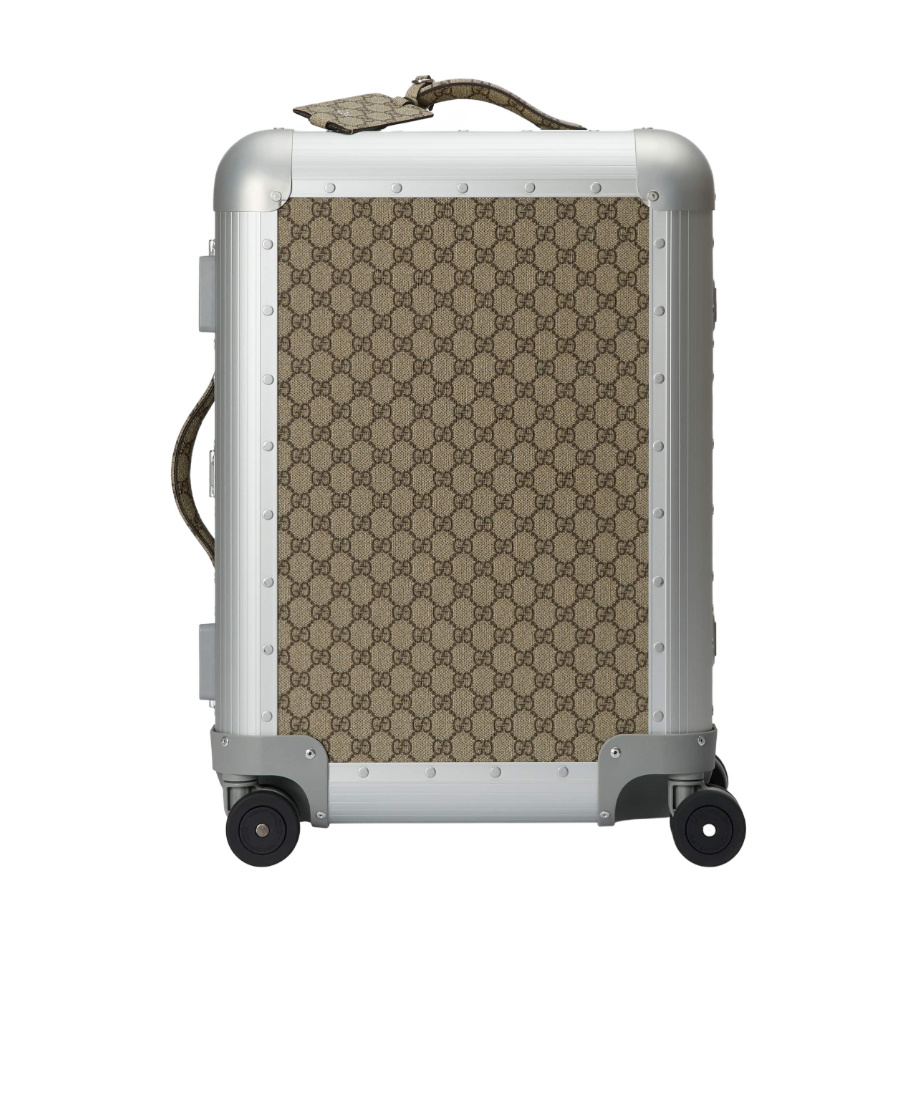 Gucci Porter Cabin Plus Trolley In Gray