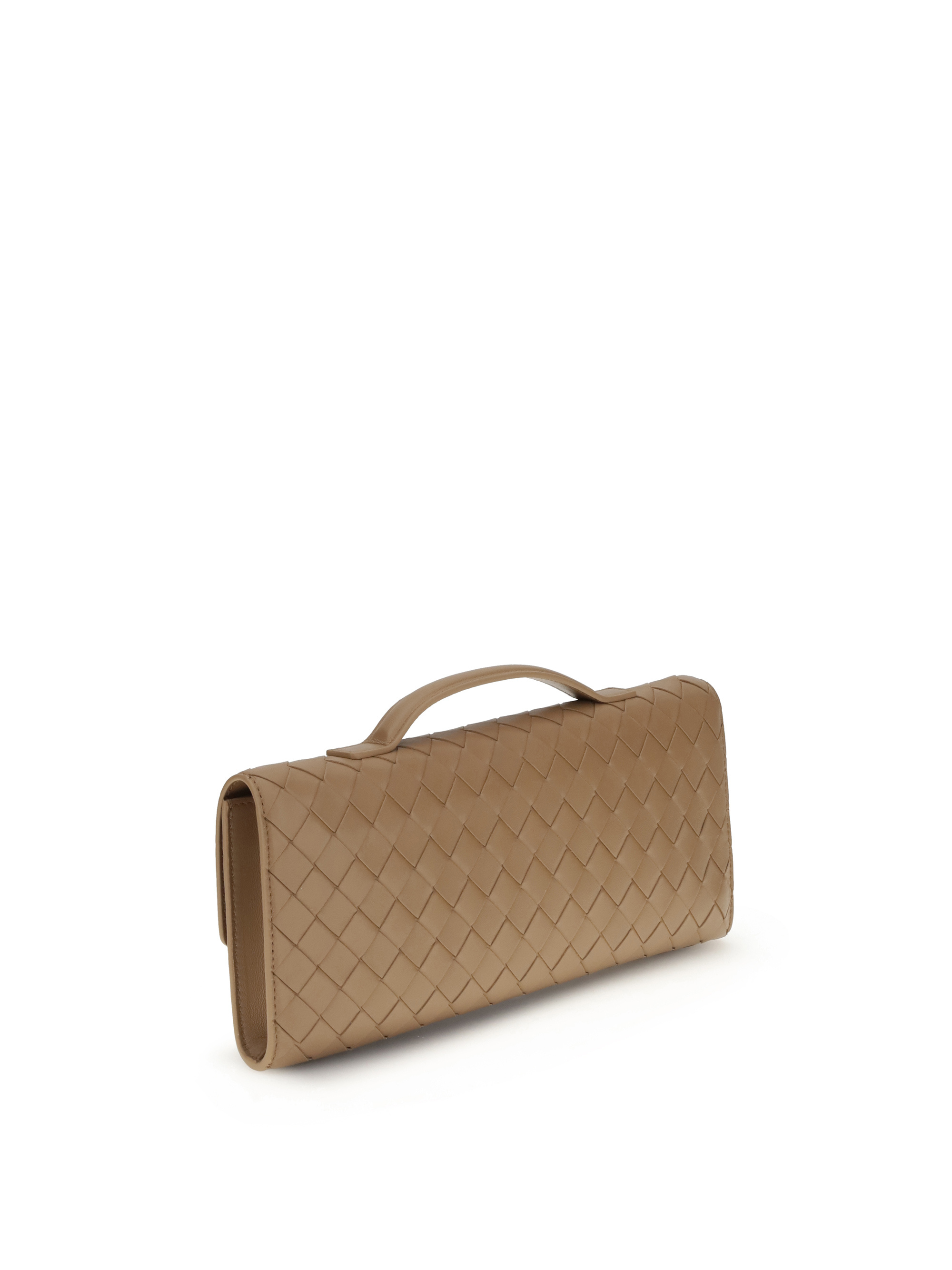 Bottega Veneta Women Long Andiamo Clutch In Brown