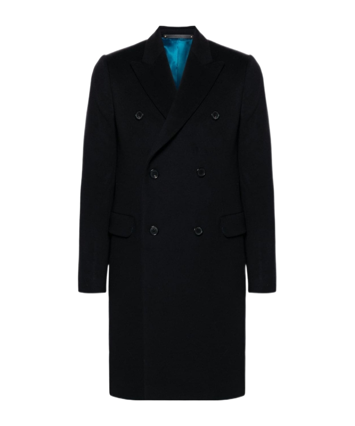 Paul Smith Long-sleeved Coat In Black