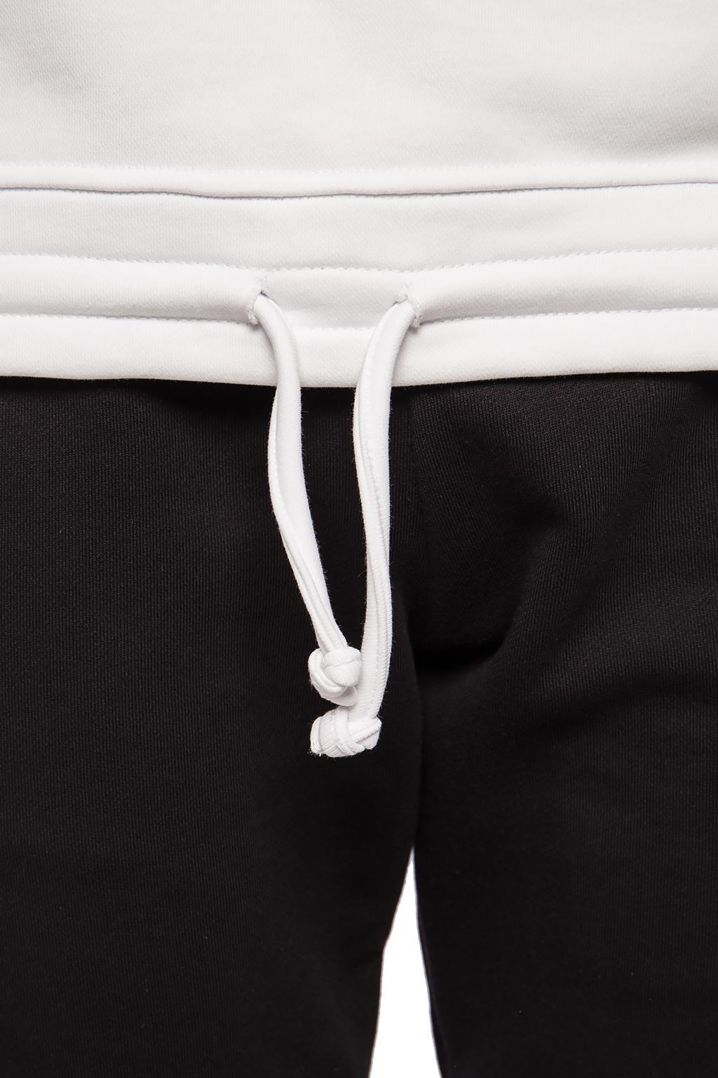 Emporio Armani Logo Sweater In White