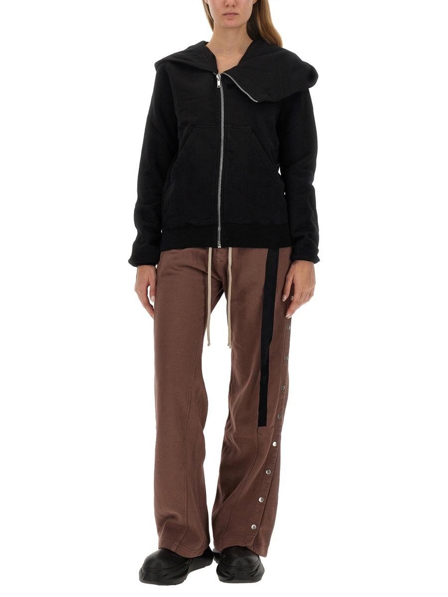 Rick Owens Drkshdw Pusher Cotton Track Pants In Multicolor