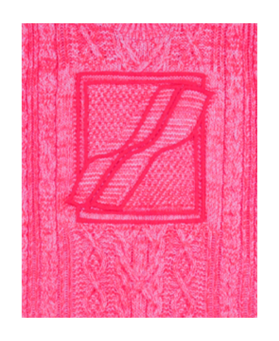 We11 Done Knitted Vest Pullover In Pink