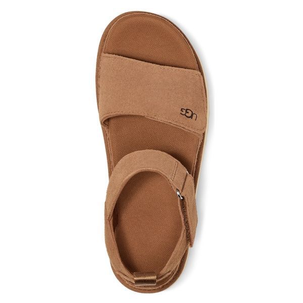 Shop Ugg Goldenstar Sandals In Brown