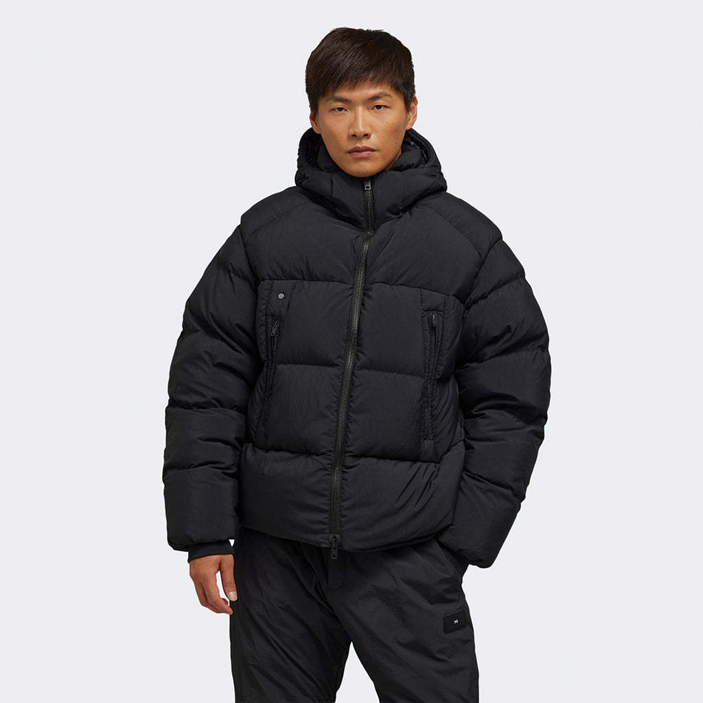 Y-3 Gfx Puff Jkt For Men In Black