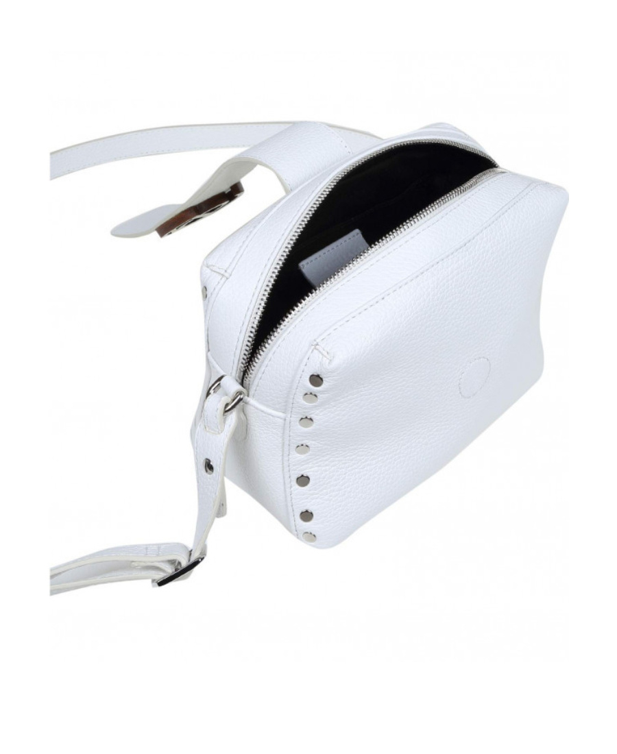 Zanellato Logo Shoulder Bag In White