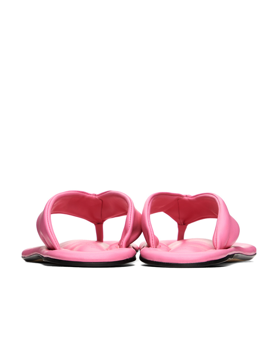 Shop By Far Dasha Flip Flops In Pink