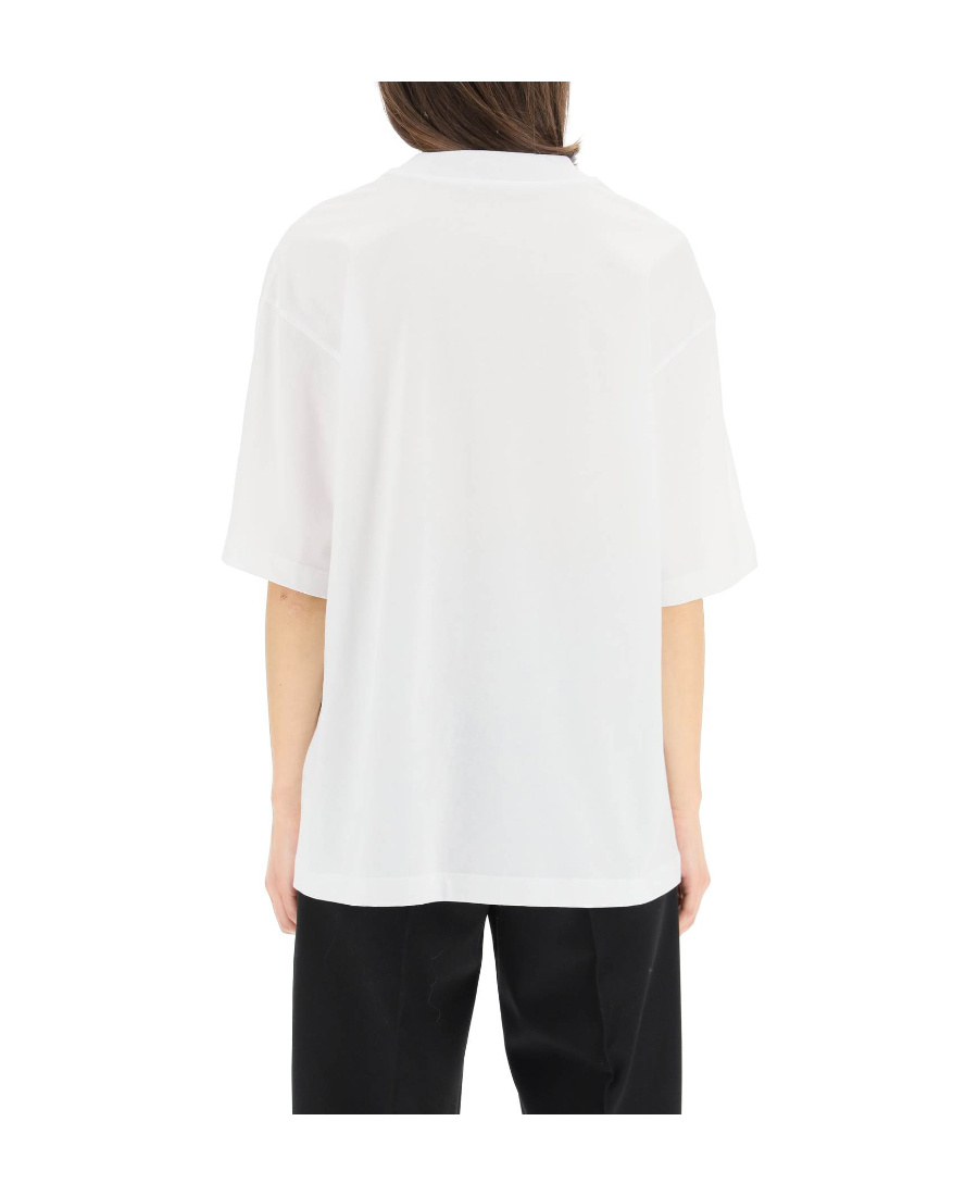 Marni Logo-print Short-sleeved T-shirt In Yellow