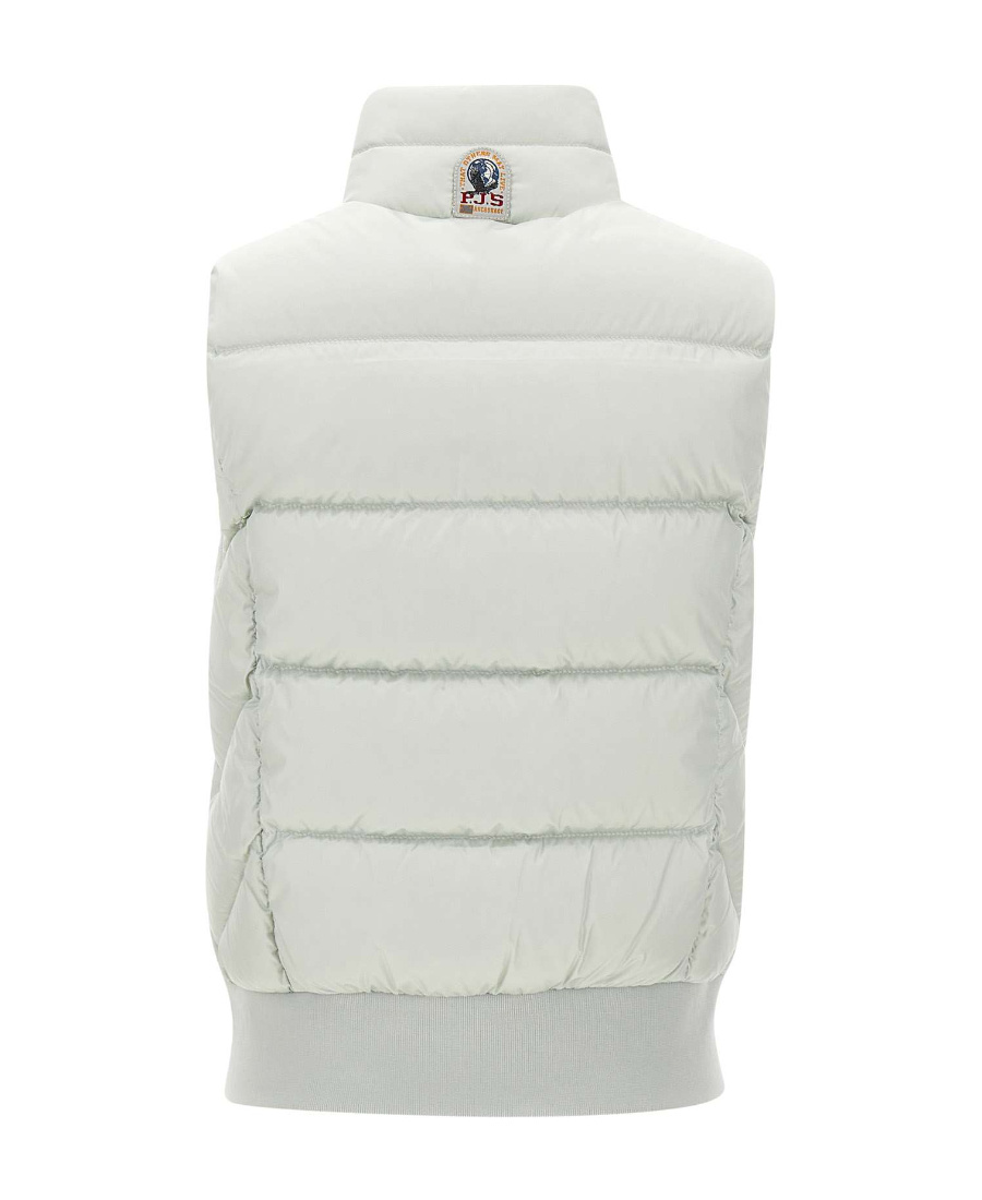 Parajumpers Zipper Down Vest In White