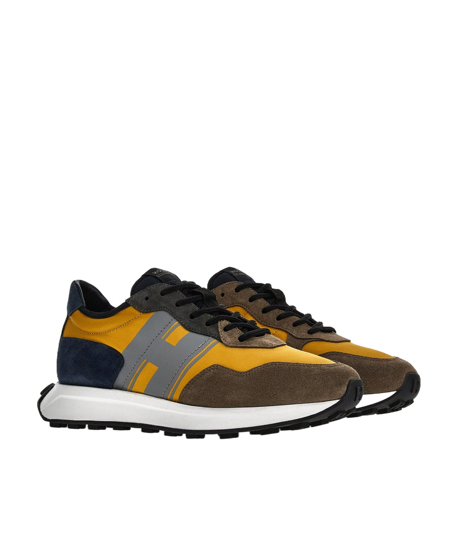 Hogan H601 Low-top Sneakers In Black