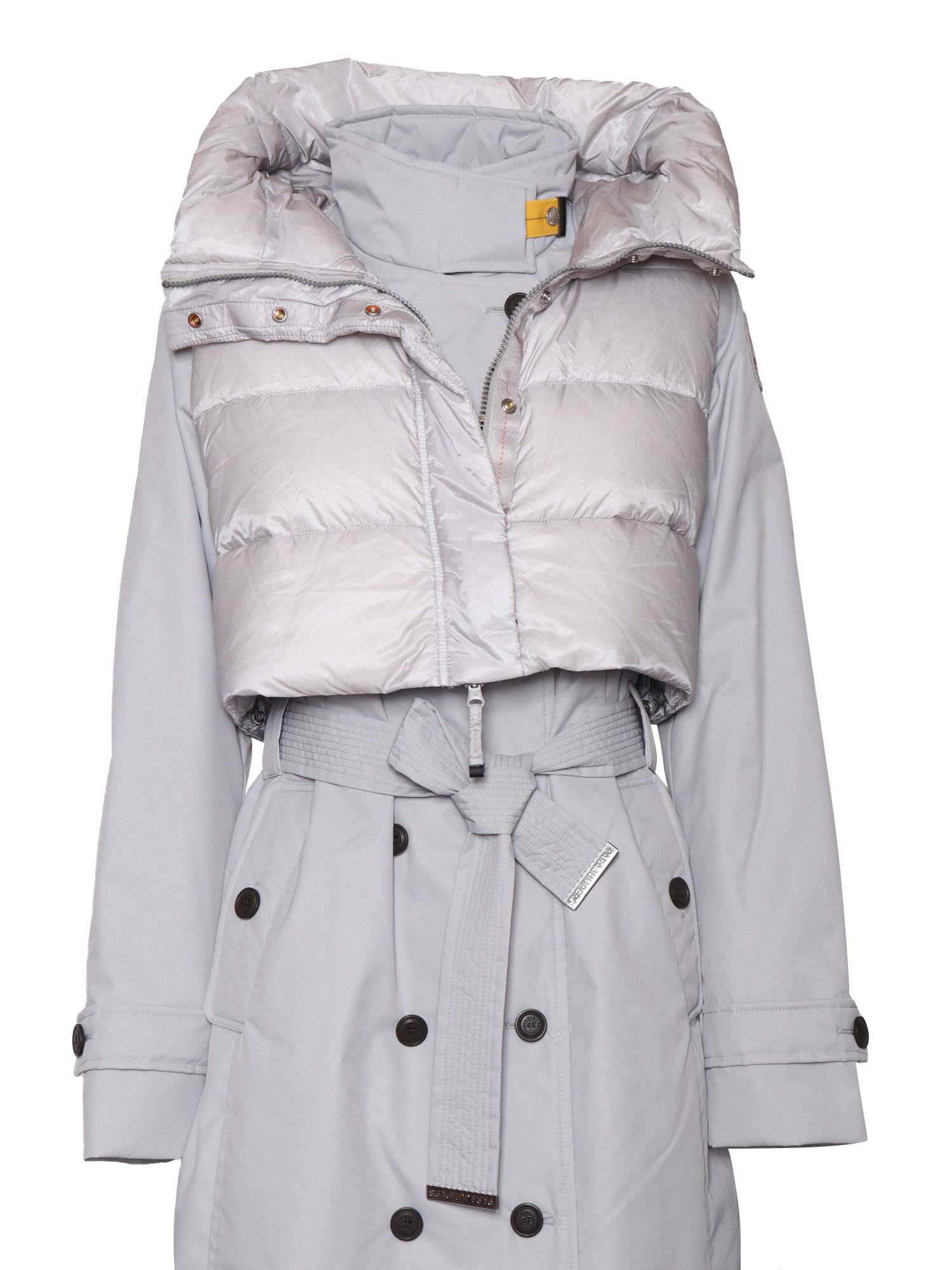 Parajumpers Dawn - Woman Hooded Down Coat In Gray