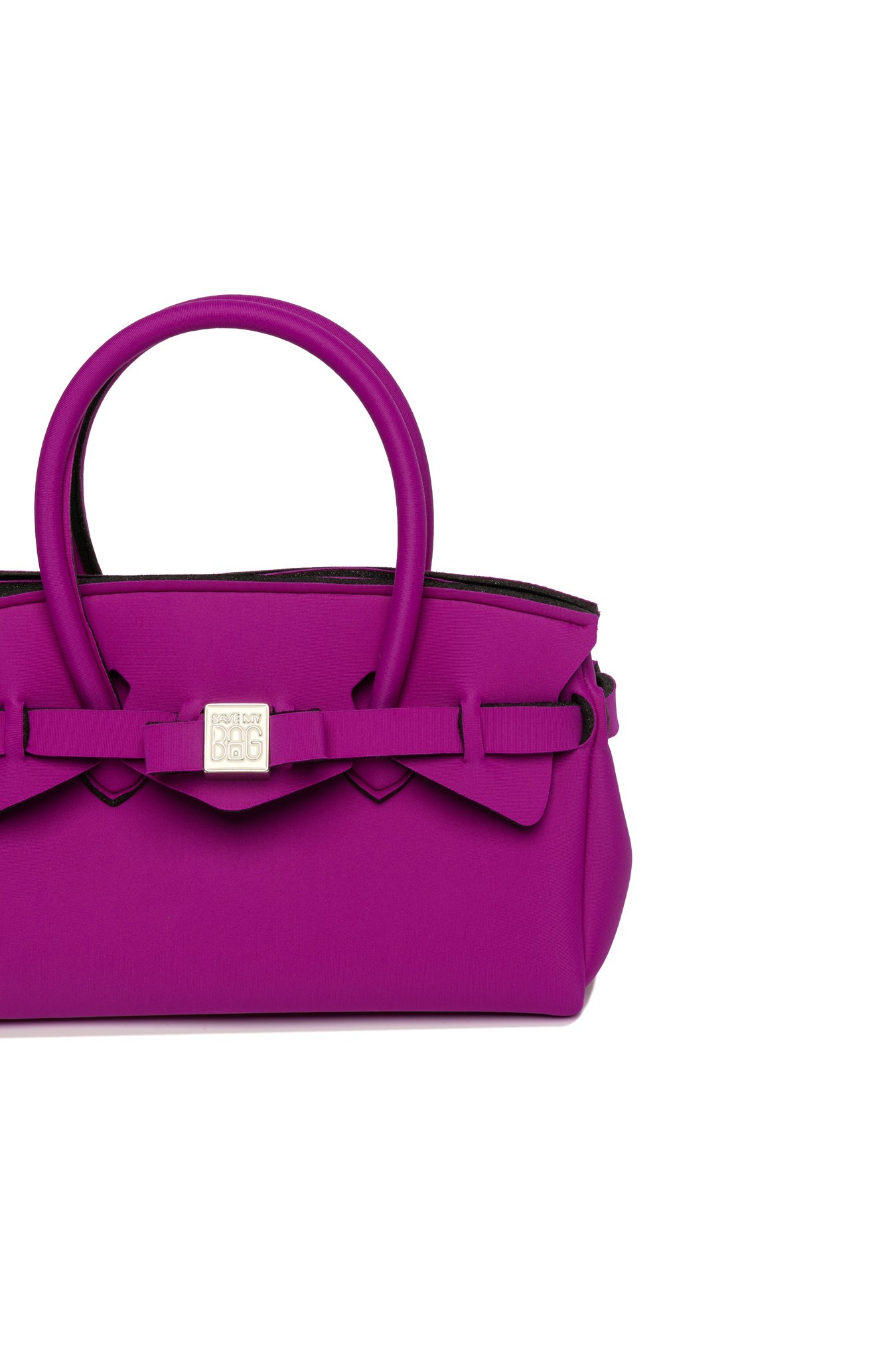 Save My Bag Missy Key-strip Shoulder Bag In Purple