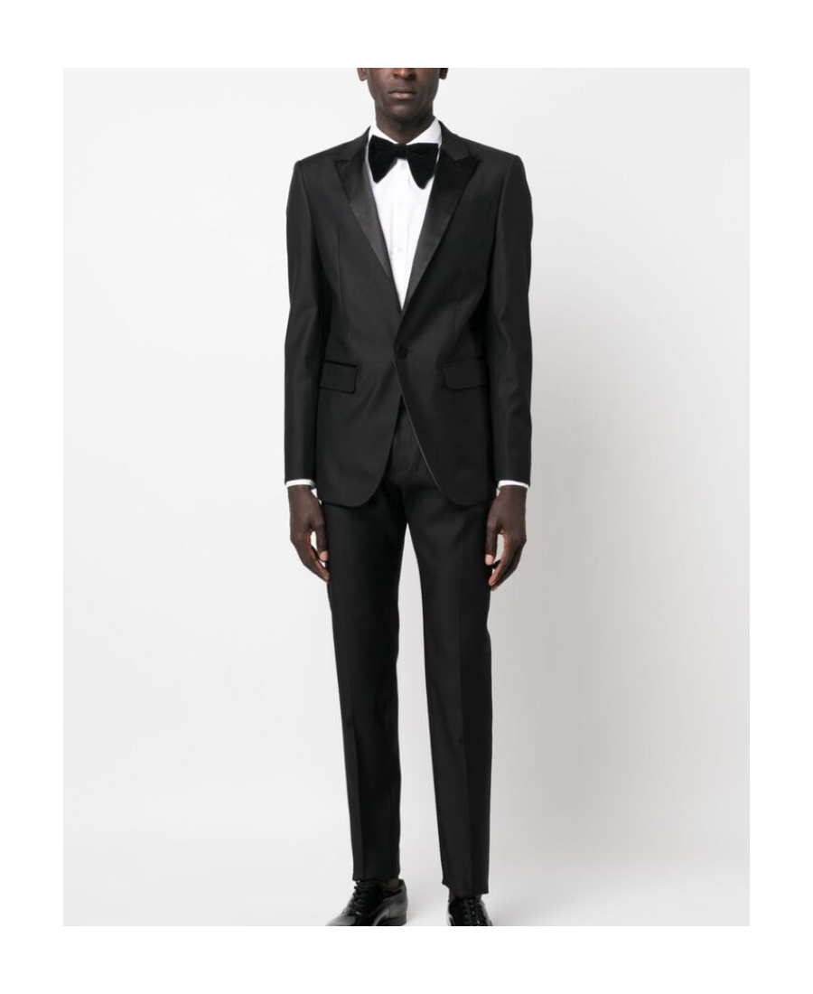 Dsquared2 Single-breasted Two-piece Suit In Black
