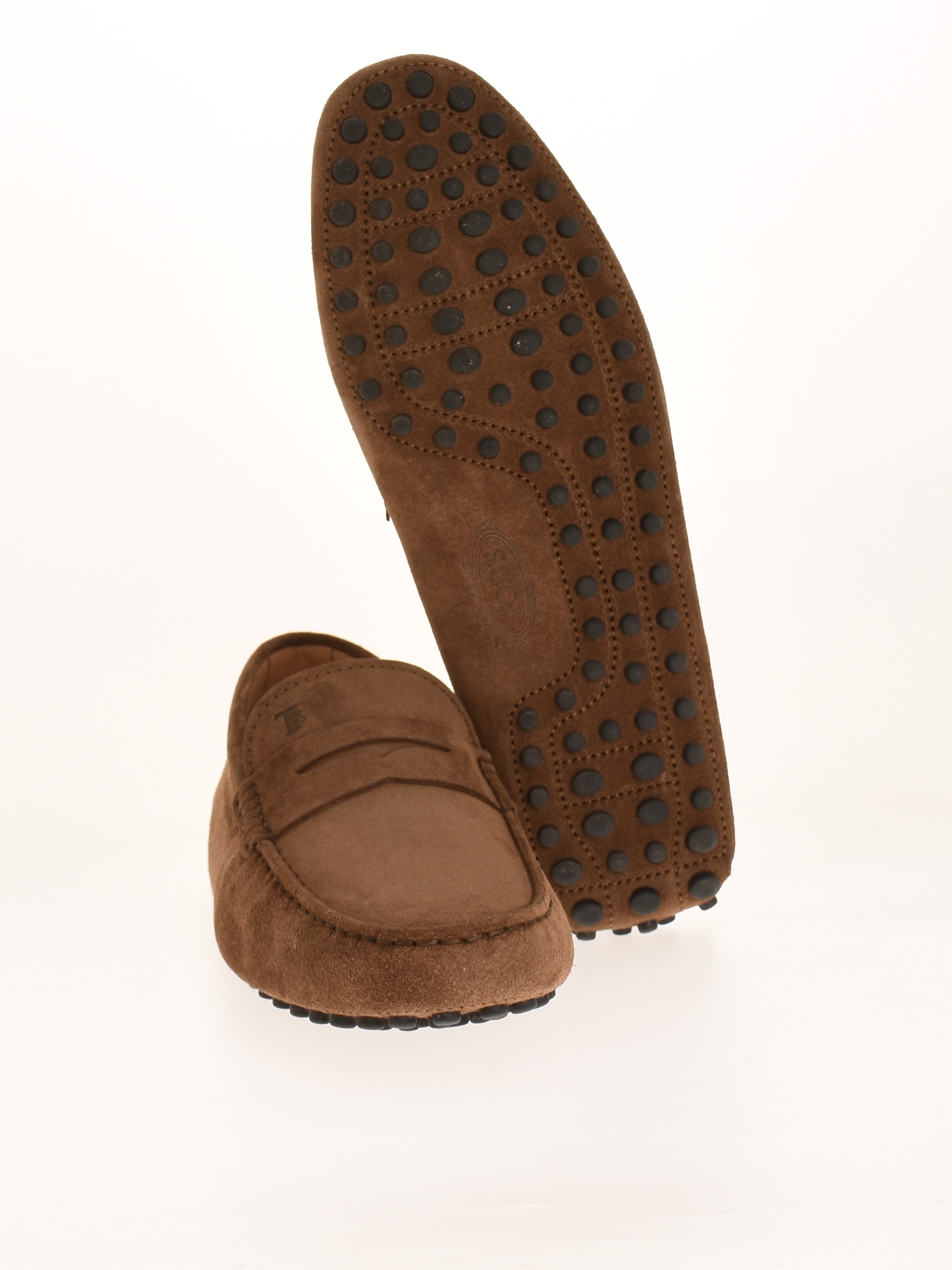Tod's Gommino Driving Loafers In Brown