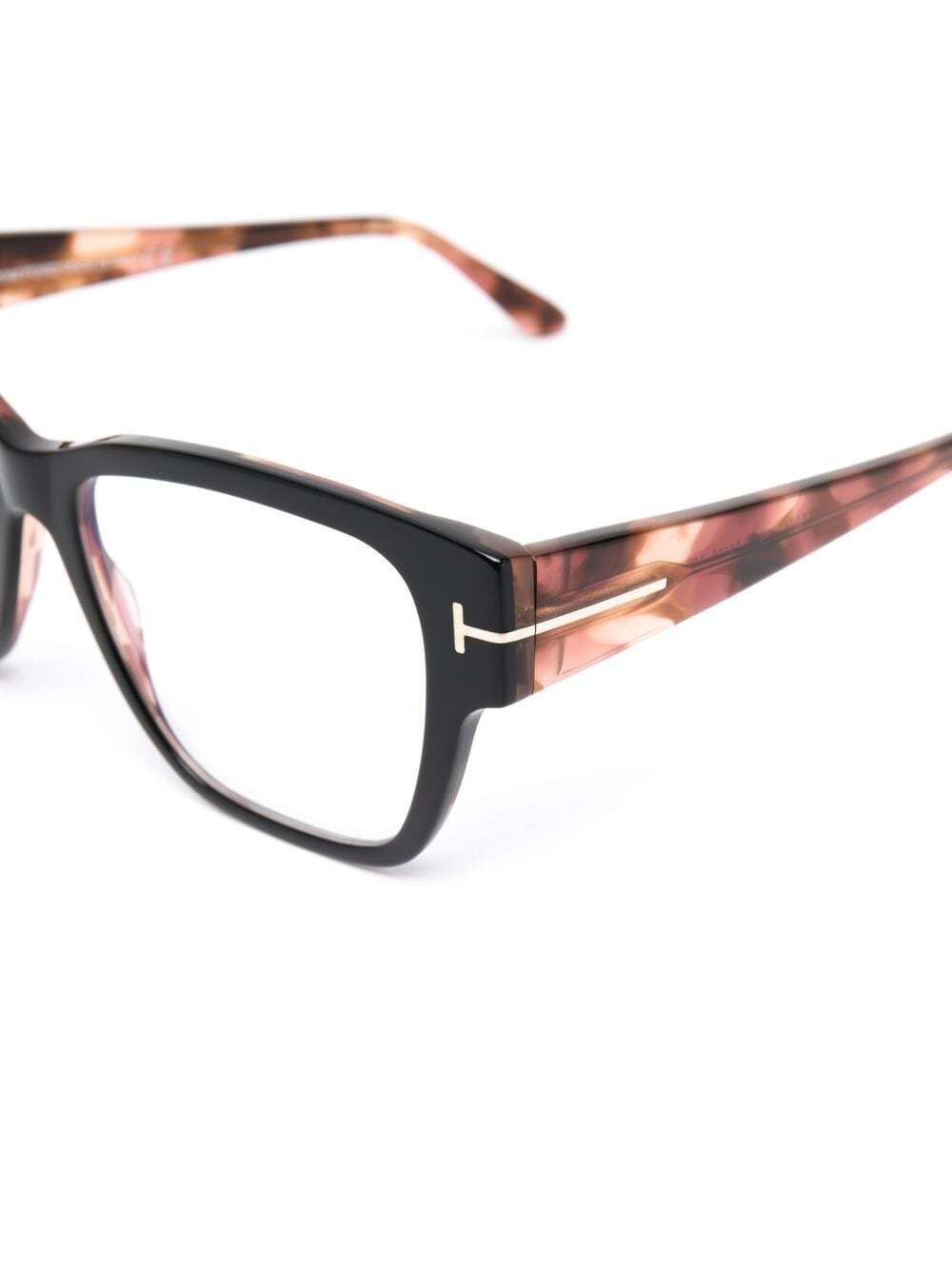 Tom Ford Ft5745b Square-frame Glasses In Multicolor