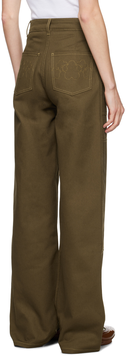 Cecilie Bahnsen Jeans With Belt Loops