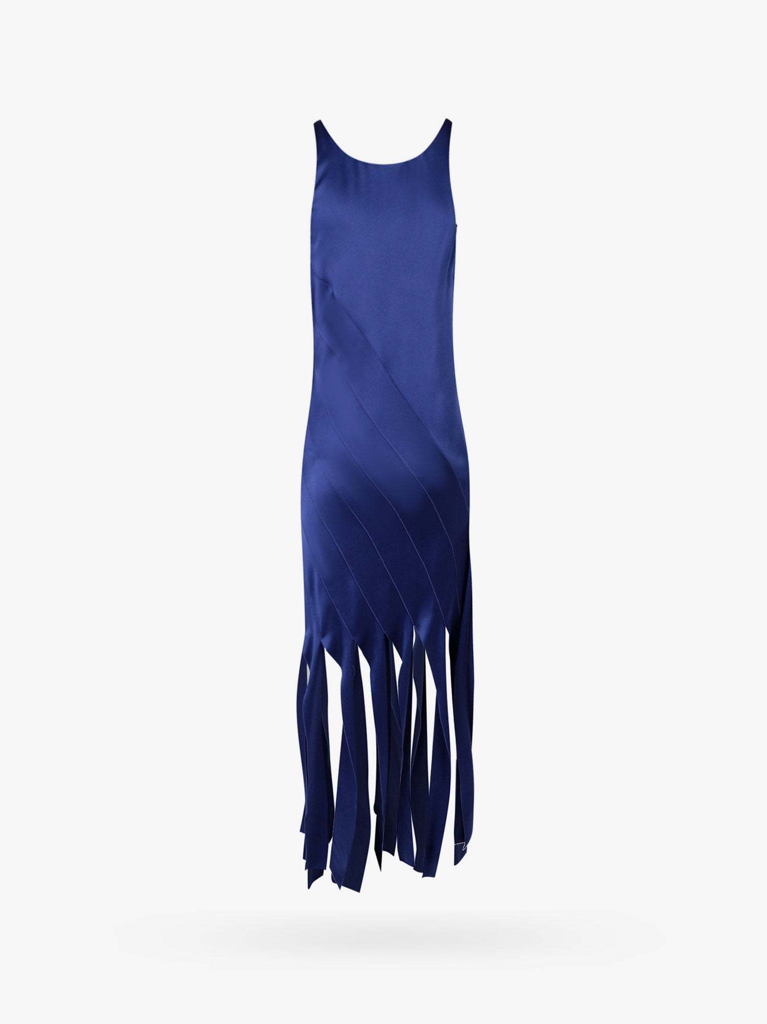 Stella Mccartney Fringed Hem Sleeveless Dress