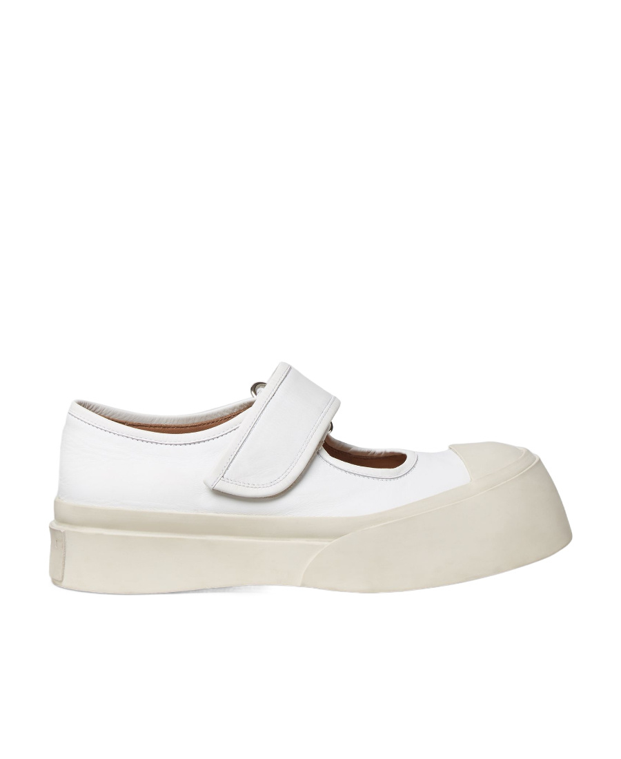 Marni Pablo Low Sneakers In White