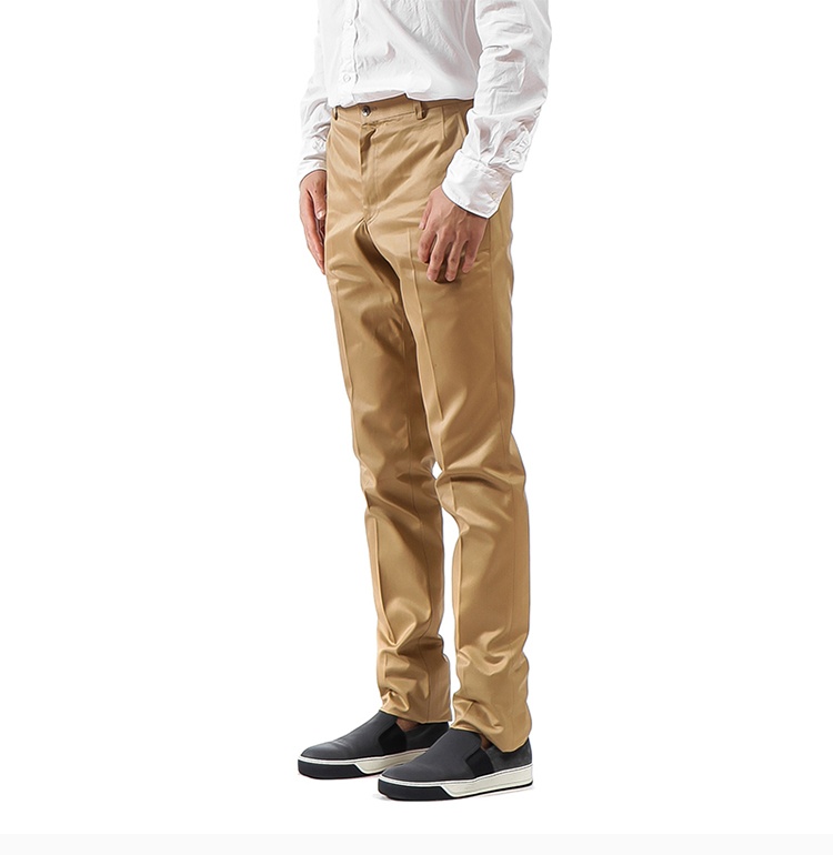 Thom Browne Logo Casual Pants In Brown