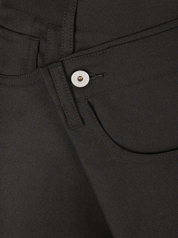 Junya Watanabe Asymmetric Skirt In Black