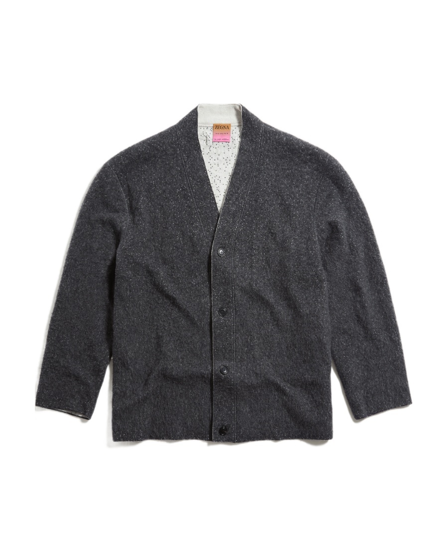 Shop Zegna Oasi Cashmere V-neck Cardigan In Gray