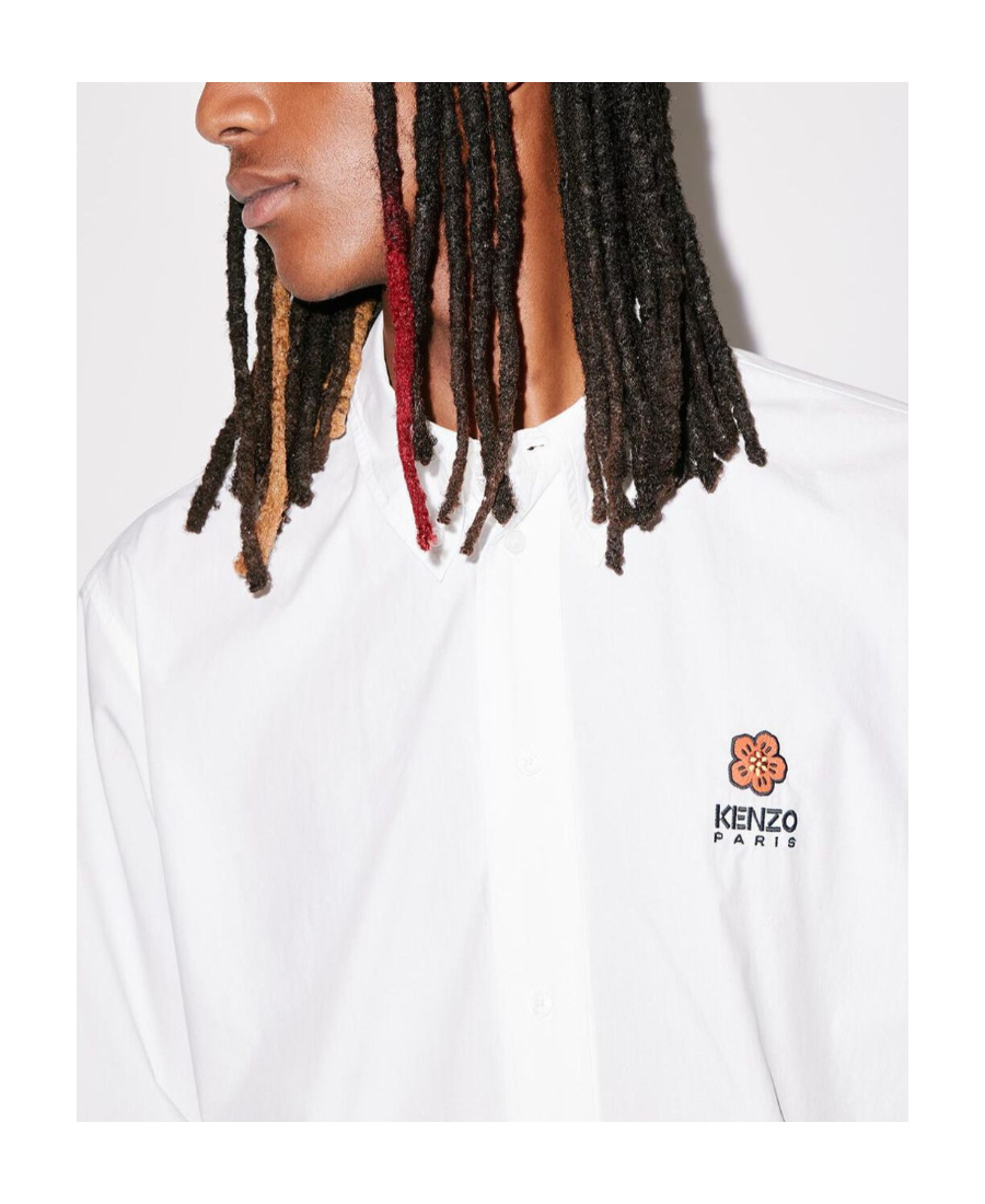 Kenzo "boke Flower" Shirt In White