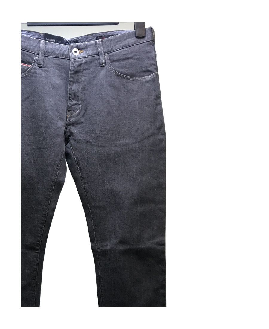 Armani Jeans Straight Jeans In Black