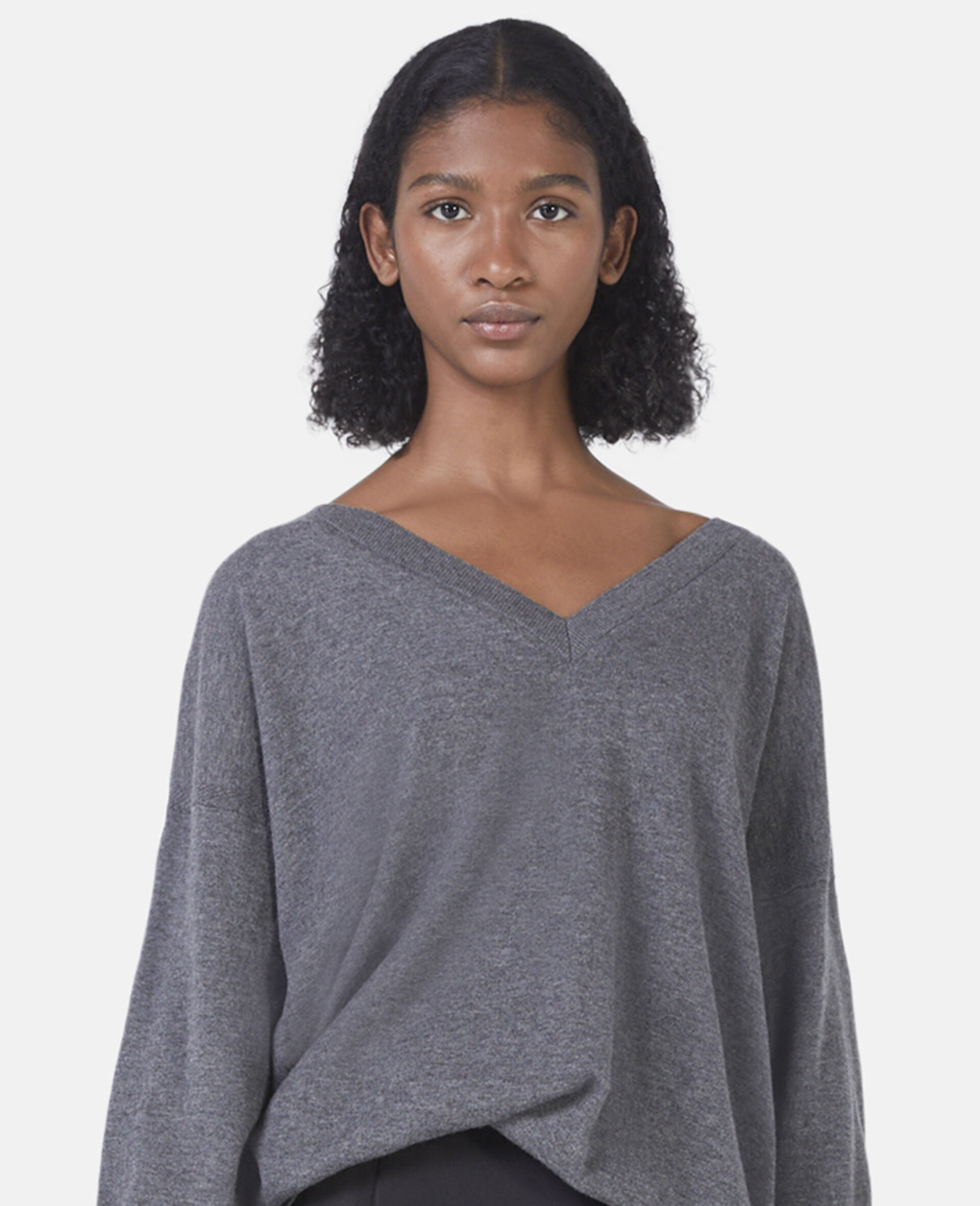 Stella Mccartney Merino Wool Sweater In Black