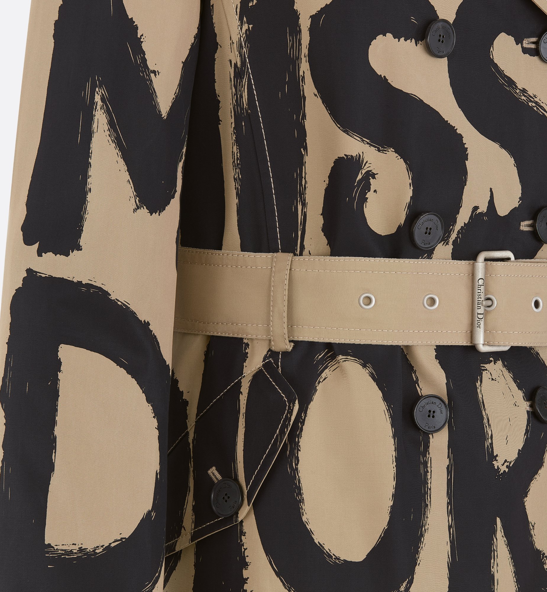 Dior Cotton Gabardine Windbreaker In Nude