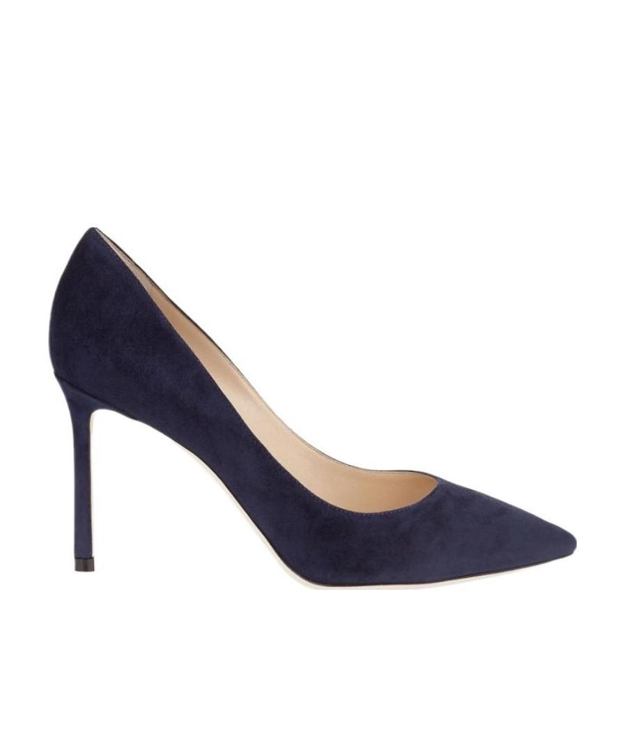 Jimmy Choo Romy 85 Thin-sole And Shallow High Heels In Black