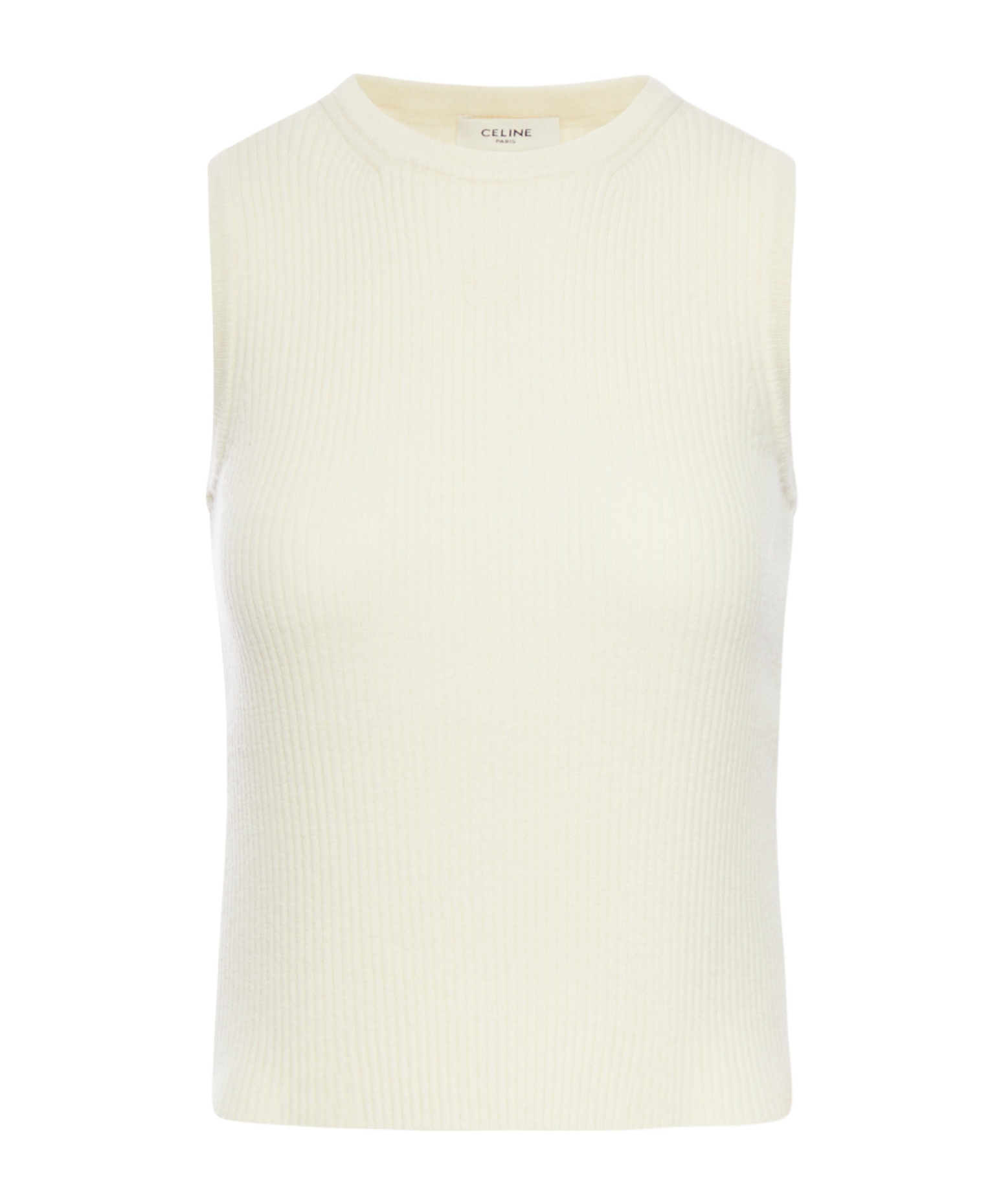 Celine Crew Neck Vest In Red