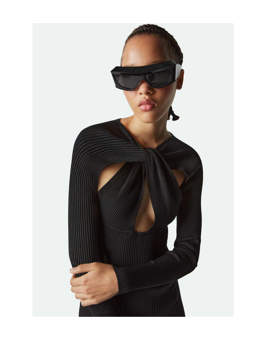 COPERNI CUT-OUT DETAIL MIDI DRESS 