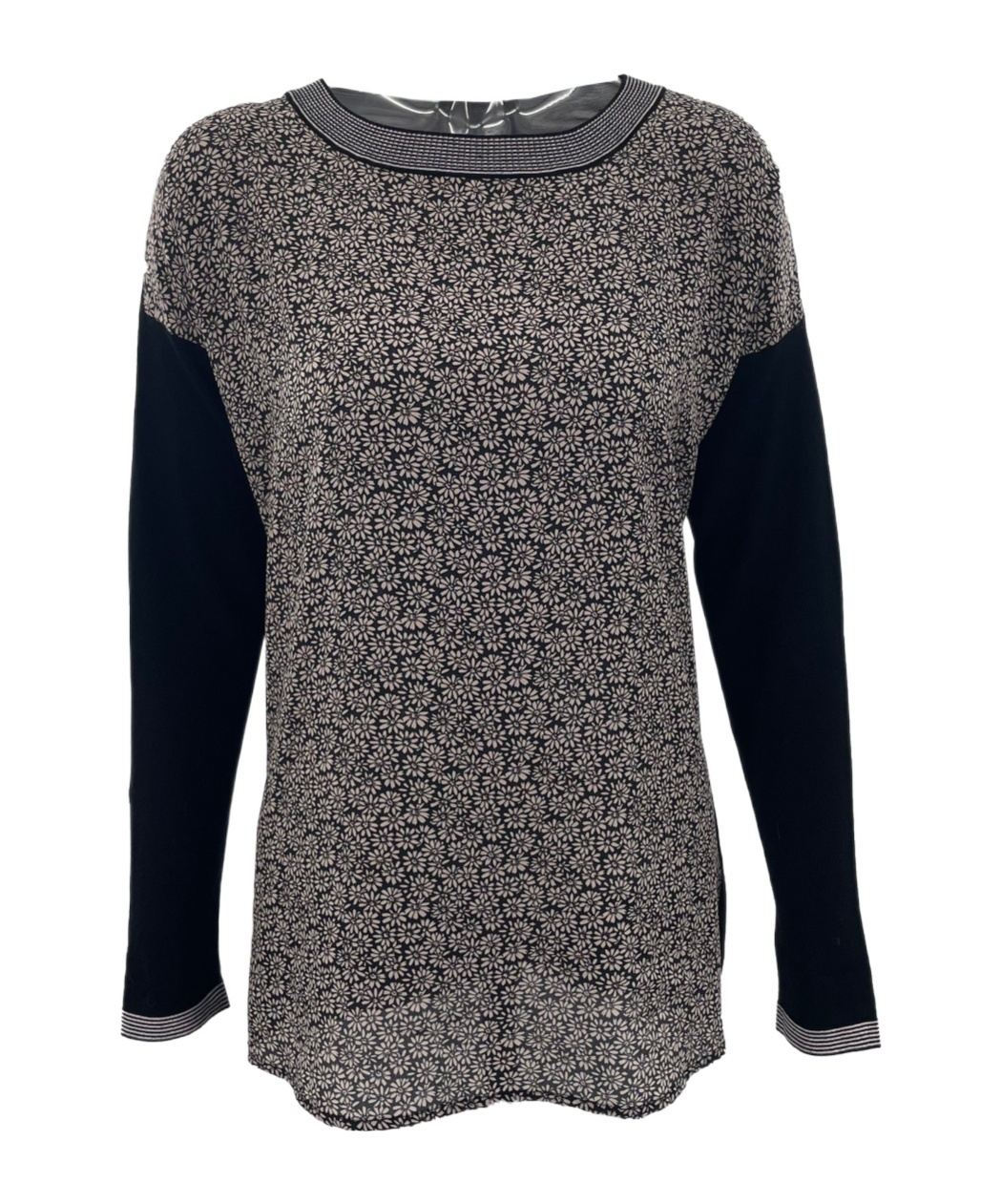 Weekend Max Mara Long-sleeved Sweater In Black