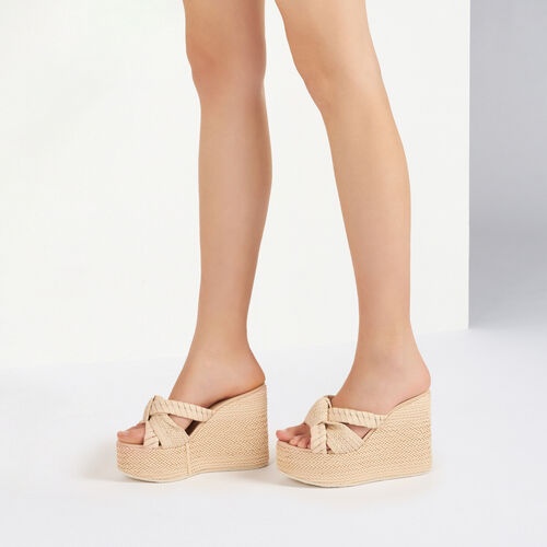 Casadei Formentera 130mm Mules In Nude